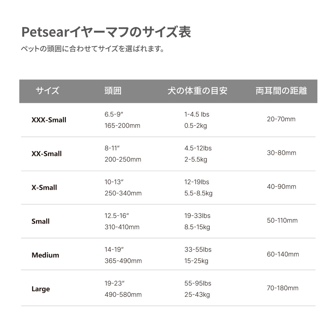 PetsEar犬と猫用イヤーマフ（金メッキ）DE-02